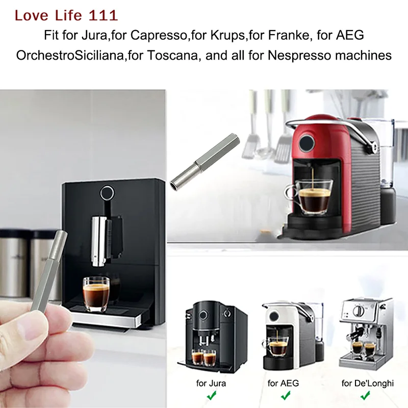 Nueva Herramienta de Reparación de Cafeteras, Llave para Jura, Capresso, Krups, Destornillador Especial para Tornillos de Cabeza Ovalada de Seguridad