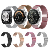 Metal Mesh Loop Strap For OnePlus Watch 2 2R OPPO Watch X 4 Pro Stainless Steel Bracelet For Realme Watch 3 S T1 Smart Watchband
