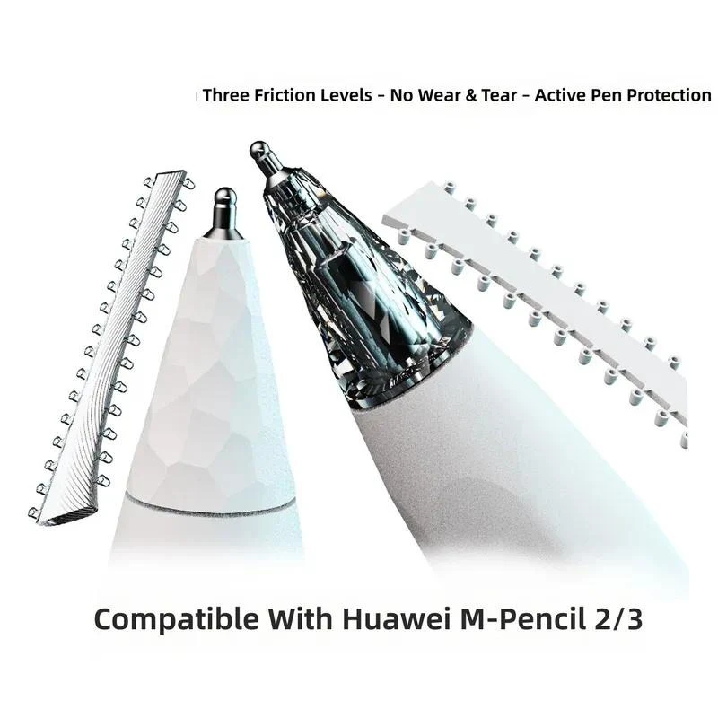 SUitable for Huawei M-Pencil 2nd Gen Replacement Nib Tips High Friction Needle Point Pen Tip