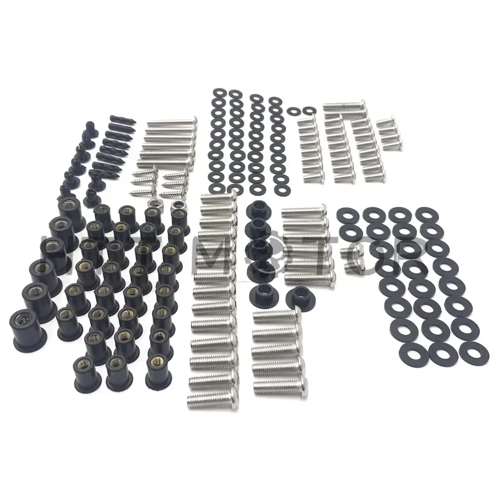 179 PCs Fairing Bolt Kit Screws Bolts Stainless For Kawasaki ZX-14 2006-2011