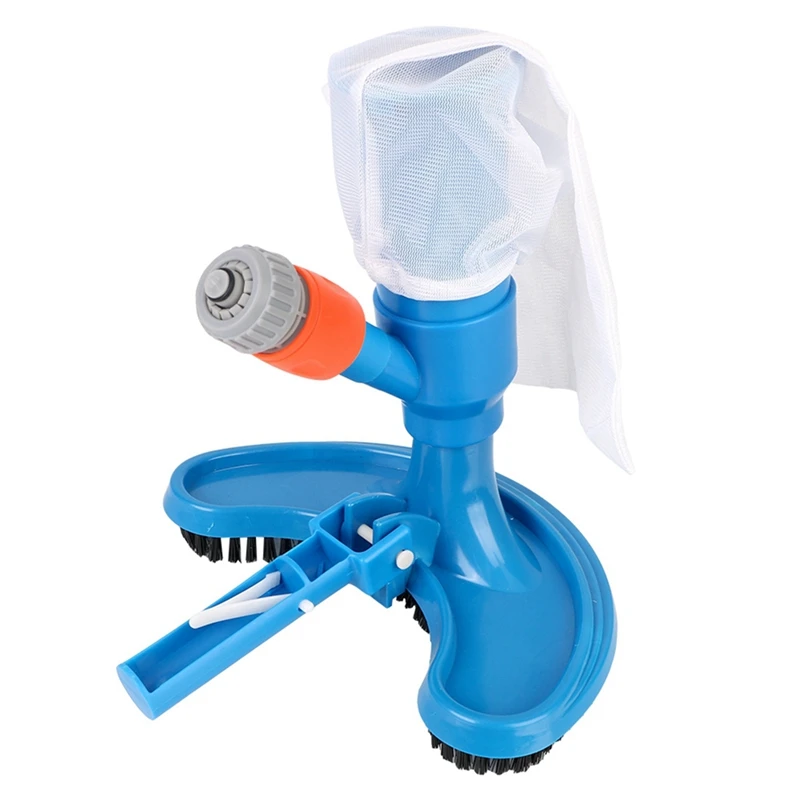 AA50-Cleaning Disinfect Tool Swimming Pool Vacuum Cleaner Pond Fountain Vacuum Cleaner Brush Suction Head Portable