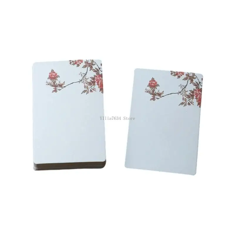 

20Sheets Unlined Paper Cards 2.24x3.54Inch Note Card For Art Craft Scrapbooking