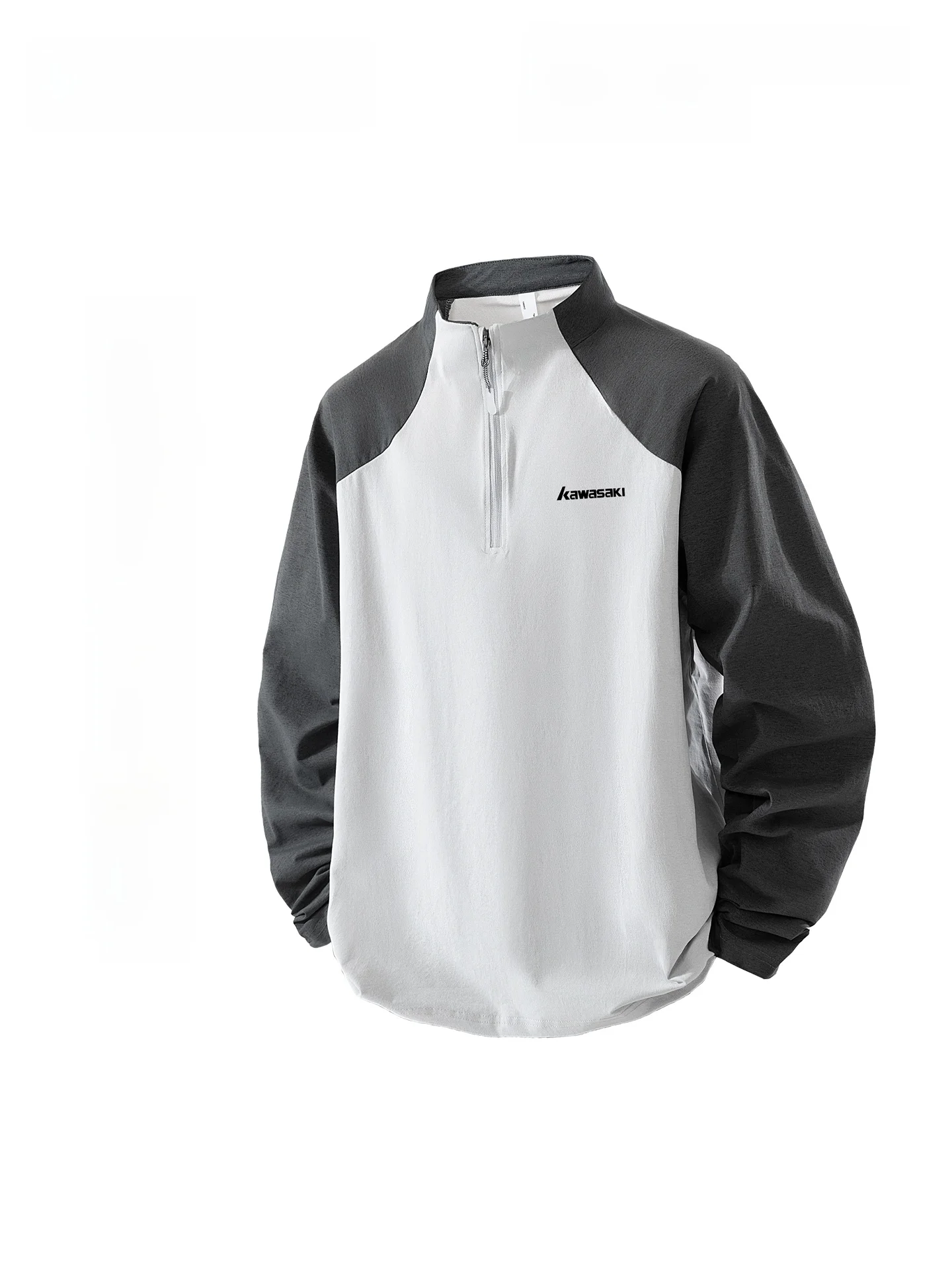 

Men's Outdoor Fitn Tennis Long Sve T-irt Sun Protection Sweatirt Stand Fit Polyester Fiber Qui Dry An...