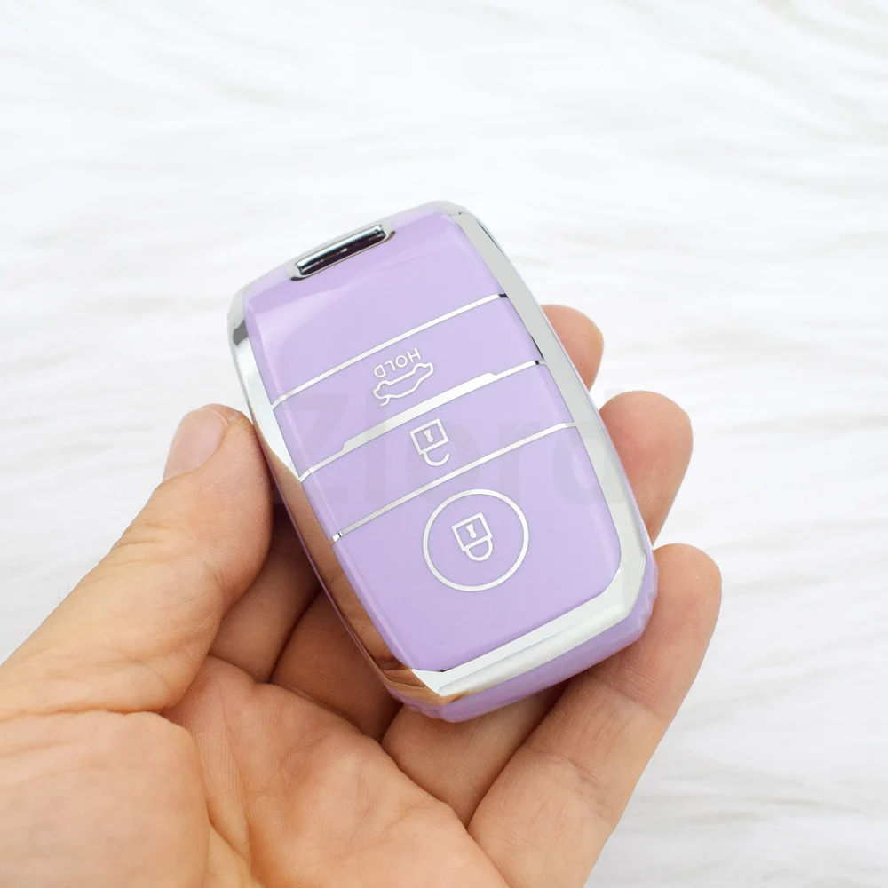 3 أزرار بولي TPU قذيفة فوب لكيا سبورتاج سيراتو أوبتيما K2 K3 K4 K5 ريو بيكانتو سول سورينتو سيدونا غطاء مفتاح السيارة عن بعد