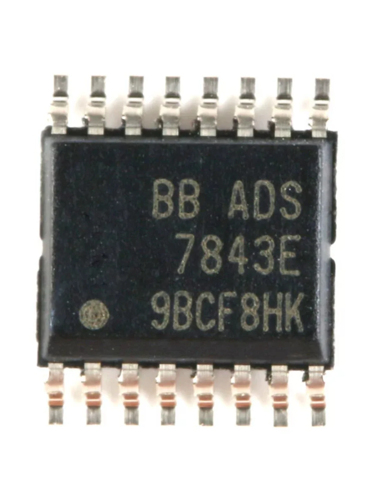 10pcs/new original/Texas patch ADS7843E 12-bit analog-to-digital converter serial port SSOP-16