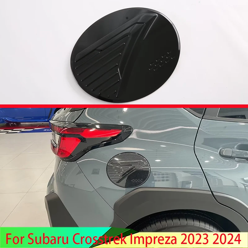 

Для Subaru Crosstrek Impreza 2023 2024, автомобильные аксессуары, крышка топливного бака из АБС-пластика, Стайлинг автомобиля, накладка, масляная крышка, защитная
