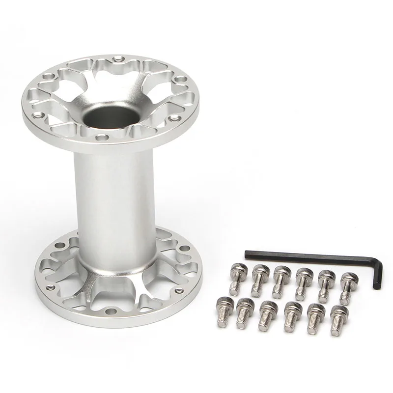 Simulated Racing Steering Wheel Extension Rod With 70 mm Steering Wheel Spacers Featuring CNC Machining And Anodized image 3