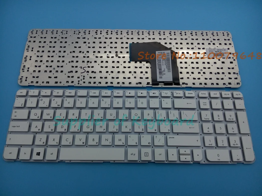 

Original NEW Russian Keyboard For HP Pavilion G6 G6-2000 G6Z-2000 g6-2100 G6-2001TX G6-2163sr G6-2145TX G6-2200 White Laptop
