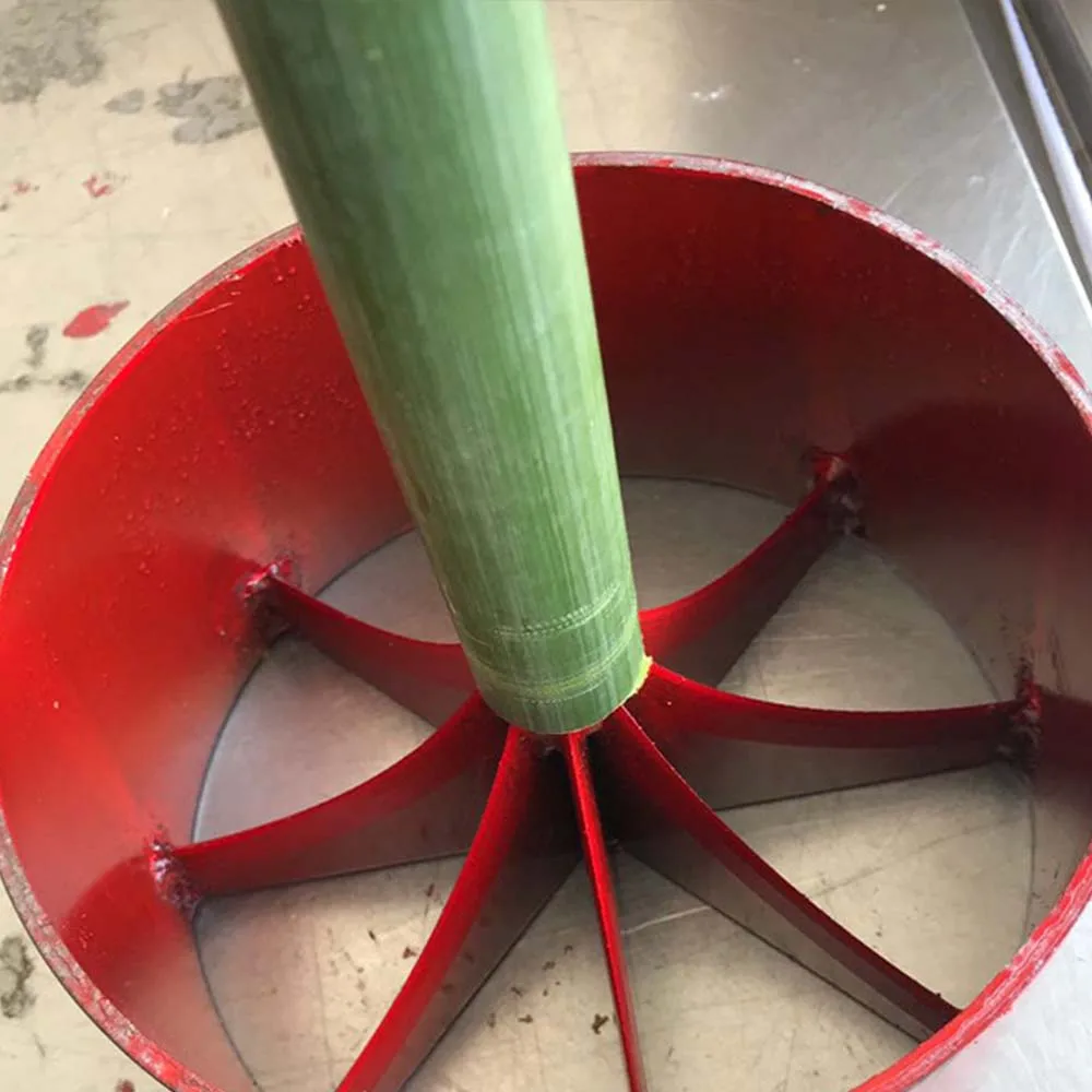 Taglierina per tessitura di bambù fatta a mano, efficiente macchina per rompere il bambù, strumento fai da te artigianale