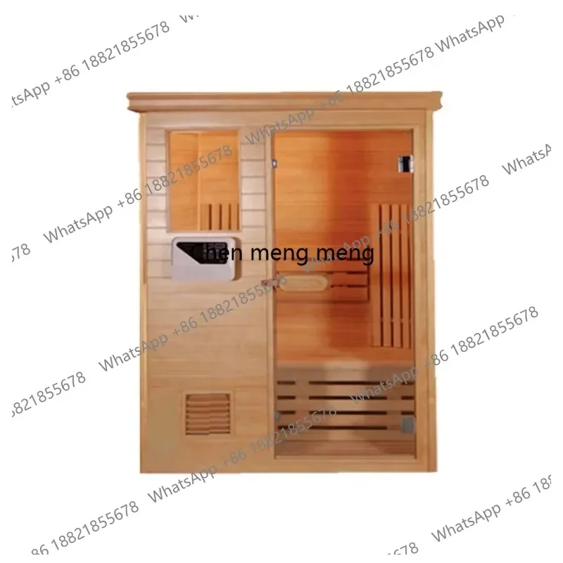 Single double multi-person wet steam room Household sweat steam room Fumigation steam room Sauna Hearth stone  A178