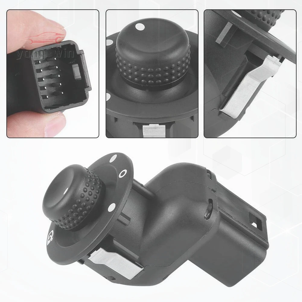 Rearview Mirror Control Switch for Renault Clio Laguna Scenic Megane Kangoo