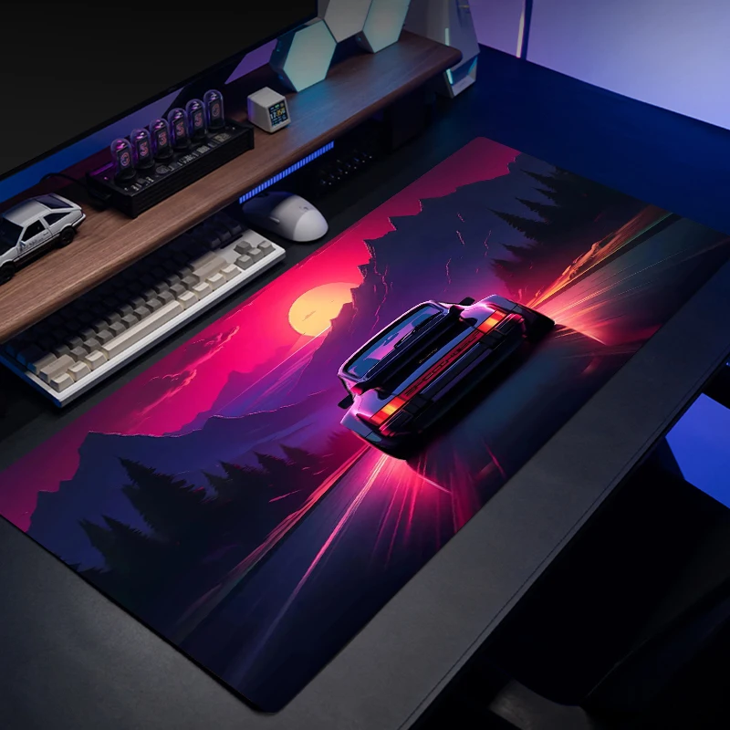 

Cybercar Extra Large Gaming Mat Anti-Slip Rubber Office Home Mouse Pad Computer Keyboard Desktop Mats Game Accessories XXL 90*40