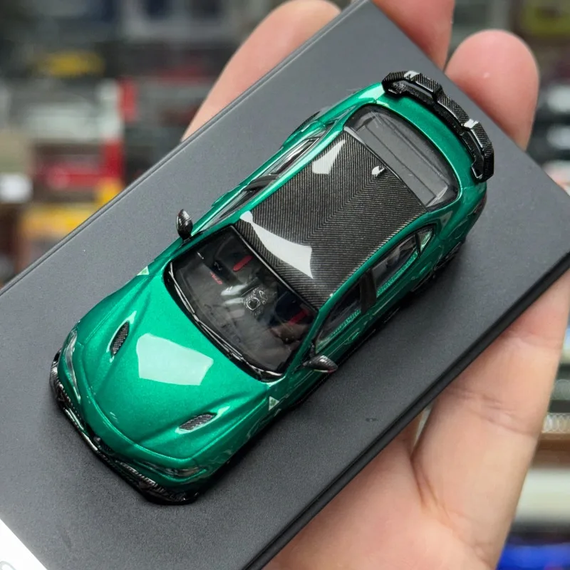 모터 갤러리 다이캐스트 1/64 스케일 알파 로메오 GTAM 합금 모델 자동차 놀이용 차량 소장용 장난감 소년용 오리지널 박스