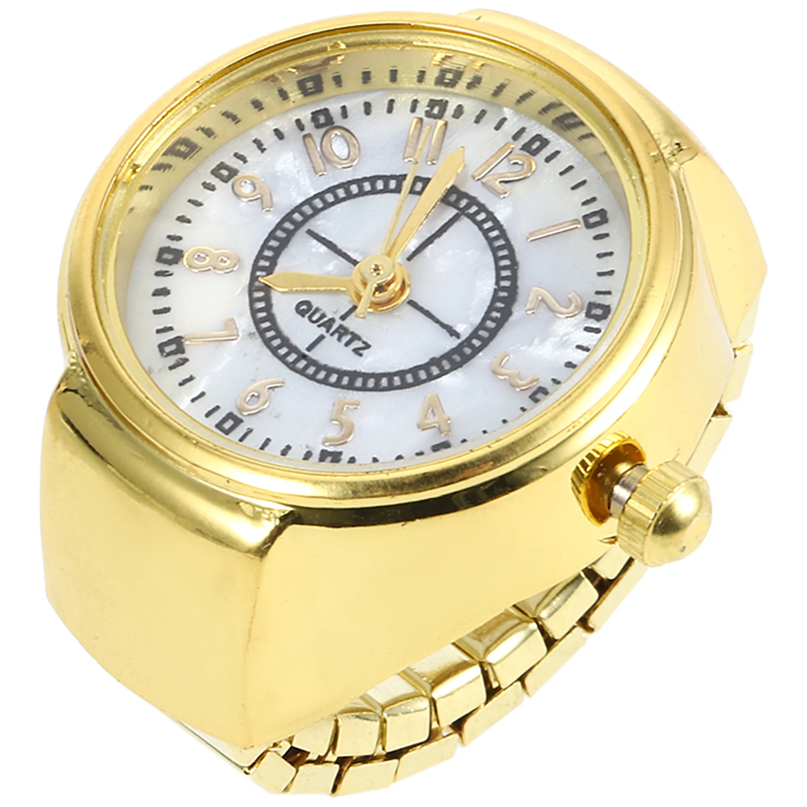 Stylish Watch Ring for Girls Women High Quality Clear Numbers Watches Convenient Fashionable