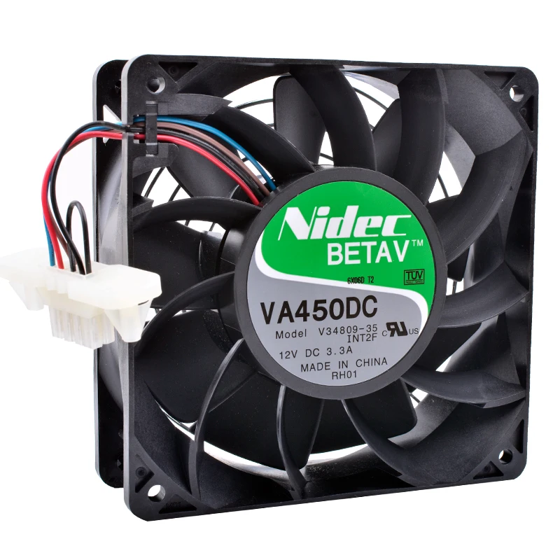 

New and original COOLING REVOLUTION V34809-35 12cm 120x120x38mm 12038 DC 12V 3.3A High-speed industrial cooling fan