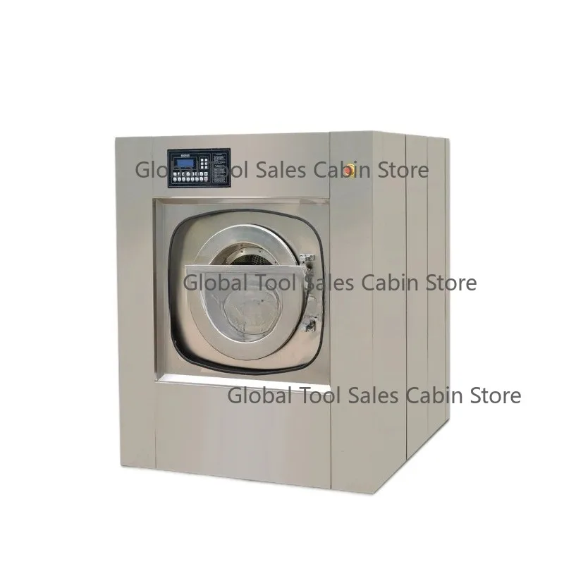 

Промышленная стиральная машина 30–100 кг, интегрированное оборудование автоматического излучения для использования в отеле и дома, 380 В, Китай
