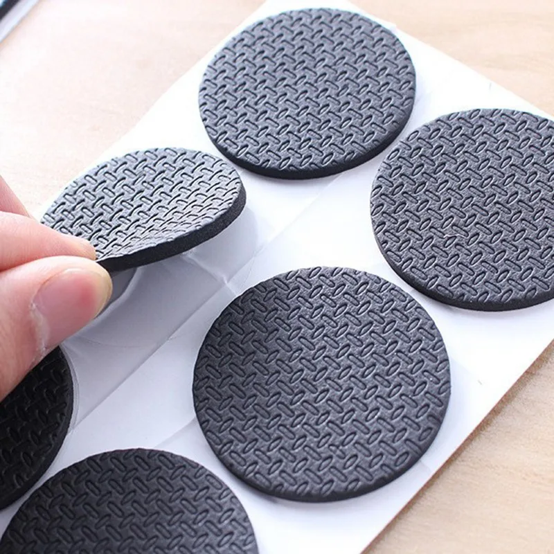 Self-กาวป้องกันรอยขีดข่วนเฟอร์นิเจอร์เท้าป้องกันขาเก้าอี้ Pads Anti-SLIP เฟอร์นิเจอร์ฟุตตัวป้องกัน DIY