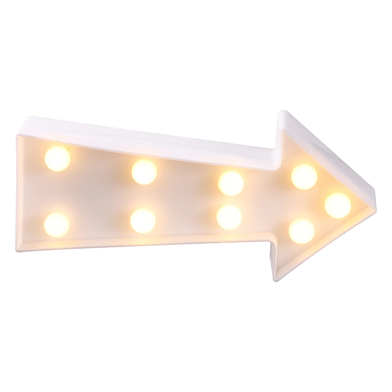 arrow shaped led sign light lampada de noite de plastico wall decor 01