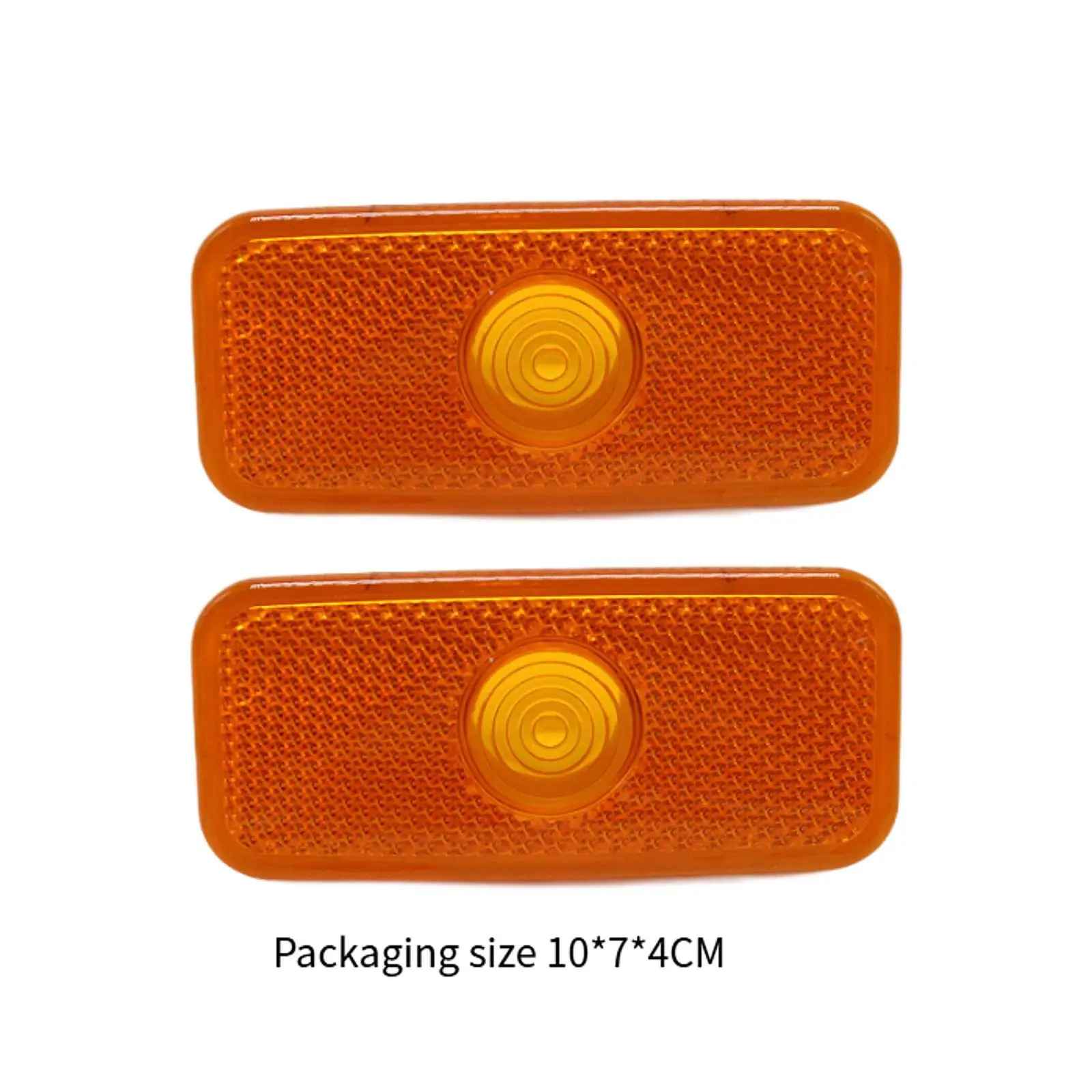 2x Side Marker Turn Light Replace Auto Repair Parts Multipurpose Waterproof Clearance Lights for MK6 1671689 MK7 Trucks