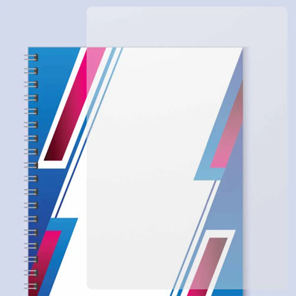 50pcs A5 PVC Clear Binding Covers High Transparent Plastic Sheet Protectors for Scrapbooks Reports Planners Book Covers