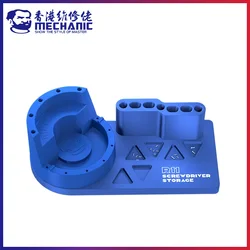 MECHANIC R11 360° Rotated Holder Screwdriver Tweezers Multi-Functional Storage Non-slip Base Universal Phone Repair Tool Rack