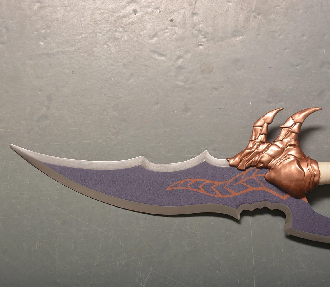 Espada de Jinwoo de Anime totalmente de Metal, espada de caballero asesino y Venom Fang de Kasaka para colección, exhibición, Cosplay