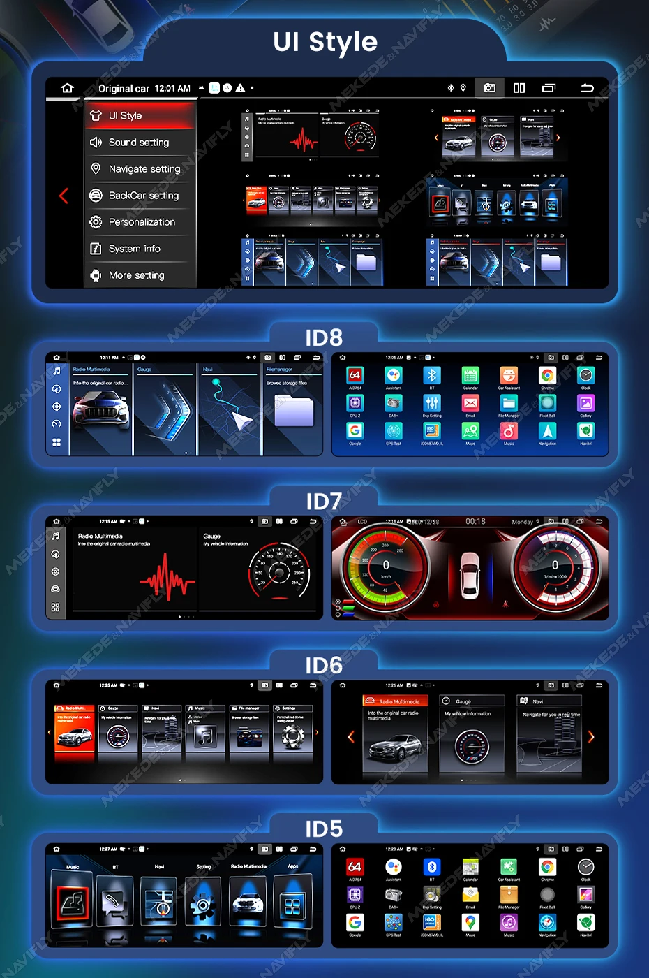 Linux-System EU-Store Kabelloses Carplay Android Auto Multimedia-Display für BMW 1 2 3 4 Serie F20 F21 F22 F30 F31 F32 F33 F34 F36 4G LTE BT5.0 – Detail 12