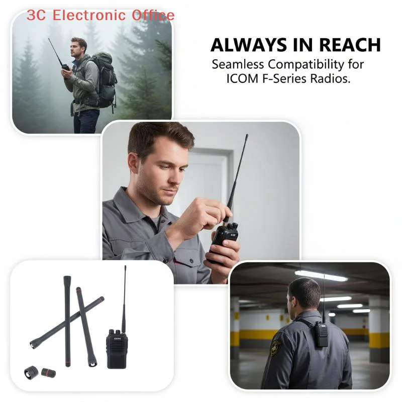 

Запасные части для антенн раций VHF 136-174 МГц для IC-F25 F26 F24 F36 F43 F44 F80, аксессуары для двухсторонних радиостанций