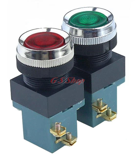 LA19-11 self reset button switch switch, pneumatic button button switch 25mm