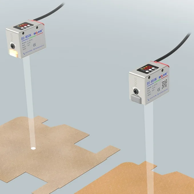 BOJKE يحل محل LR-W500 مفتاح كهروضوئي بقعة الضوء الأبيض علامة ألوان رقمية متباينة مستشعر الطيف الكامل قائم بذاته #6