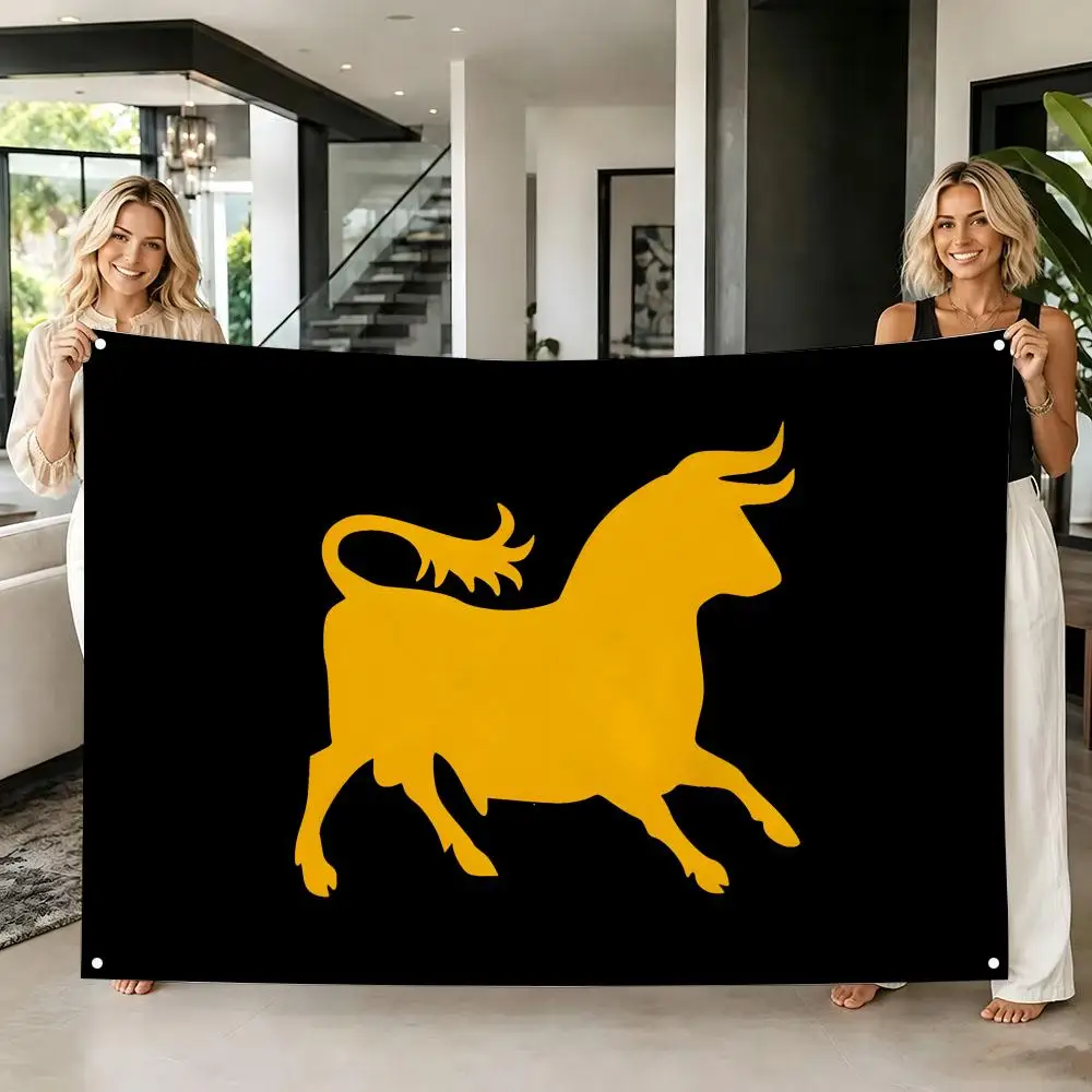 Retro Roman C-Caesars Legion Flags Tapestry Creative Pattern Photo Living Room Wall Art Party Outdoor Decor