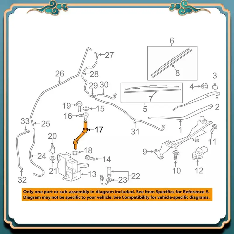 

L39A-8260A097 8260A218 Car Windscreen Washer Tank For Mitsubishi Outlander Sport 2011-2019 Windshield Wiper Washer Tank Hose