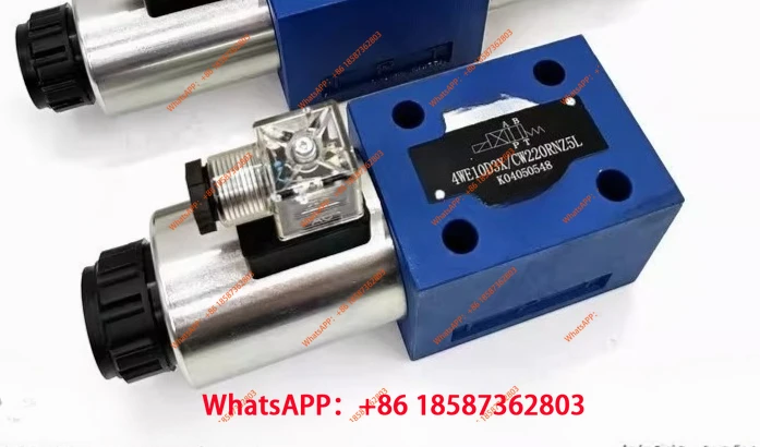 

Hydraulic solenoid directional valve 4WE10D/4WE10E/4WE10J/4WE10H3X/CG24RNZ5 quality assurance