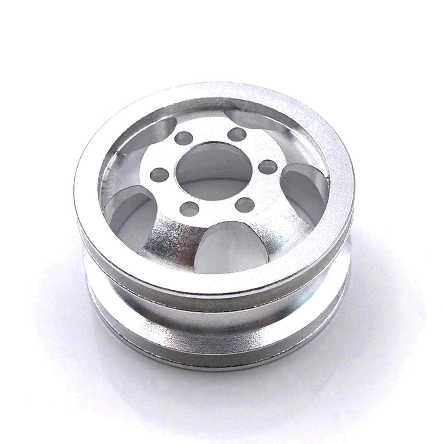 CYGJ-8X Metal Upgrade Shock-Proof Wheel Hub Rim For B1 B16 B24 B36 C14 C24 1/16 WPL RC Truck With Screw