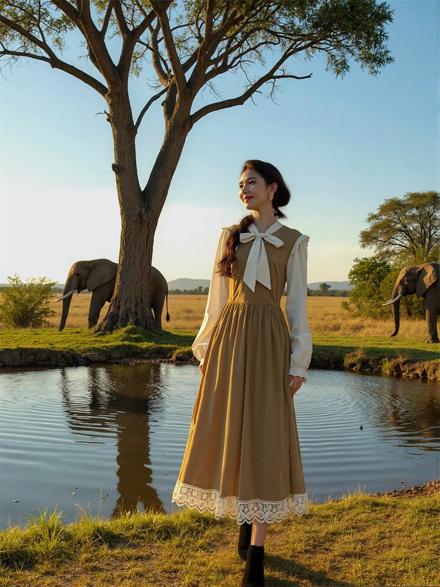 Women'S Dress Black Regular Fit Preppy Style Autumn Spring Straight Tie-Dye Wide Boho Plaid Strapless Embroidered Shiny Neon