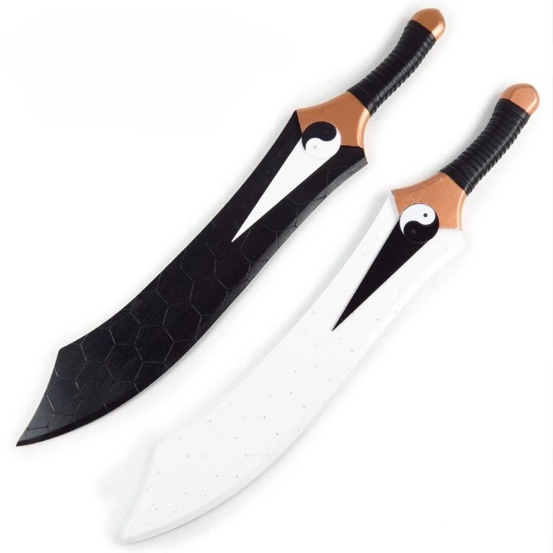 

78cm/30.71in Stay Night Medieval Sword Wooden Display Model Props Cosplay Anime Figures Peripherals Boyfriend Gift Outdoor Toys