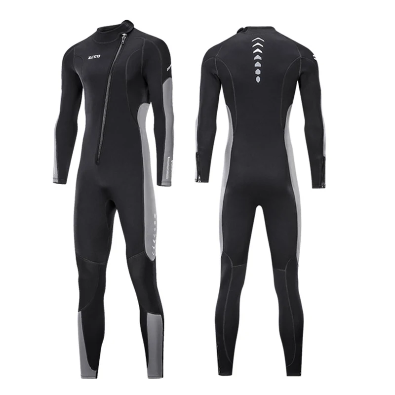 Premium 3MM Neoprene Wetsuit Men One-Piece Suits Keep Warm Surf Scuba Diving Suit Fishing Spearfishing Kitesurf Women WetSuit