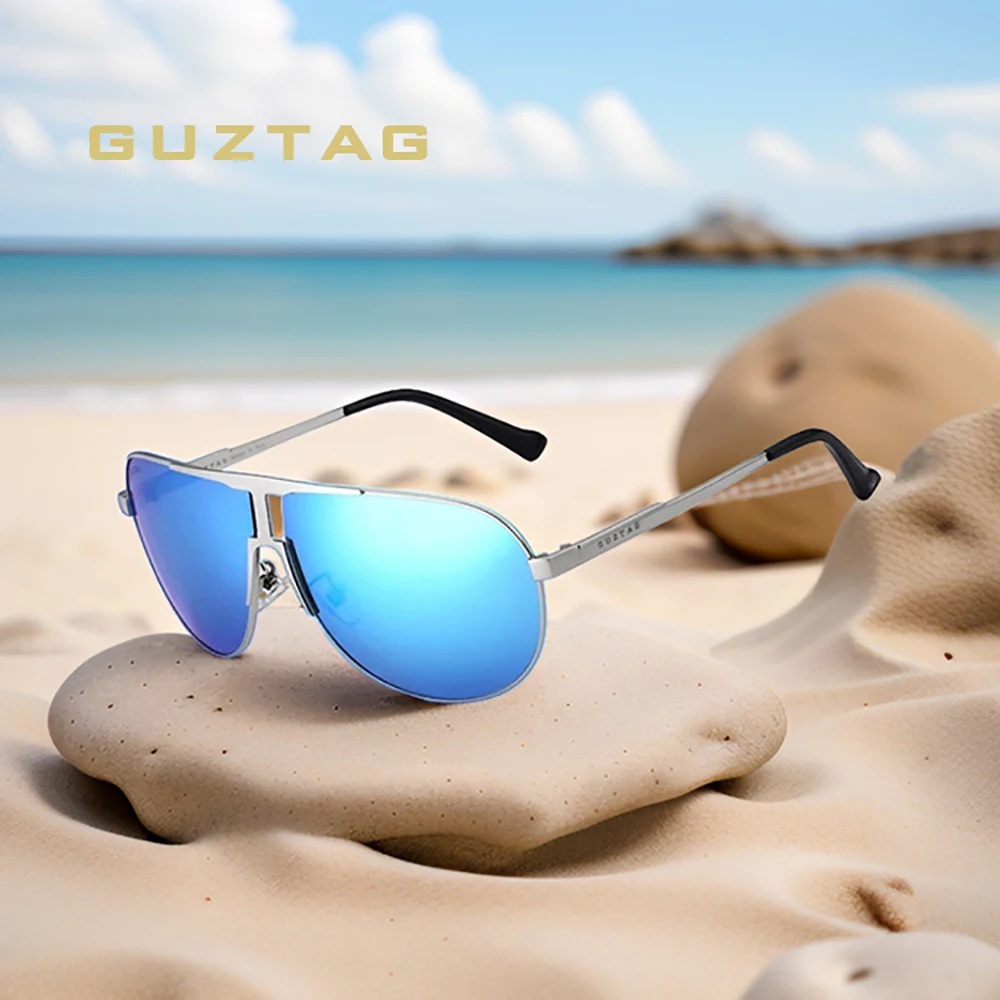 

GUZTAG UV400 поляризационные солнцезащитные очки с антибликовым покрытием для кемпинга и пешего туризма, спортивные очки для мужчин и женщин, очки для гольфа, бега, рыбалки DS8026G