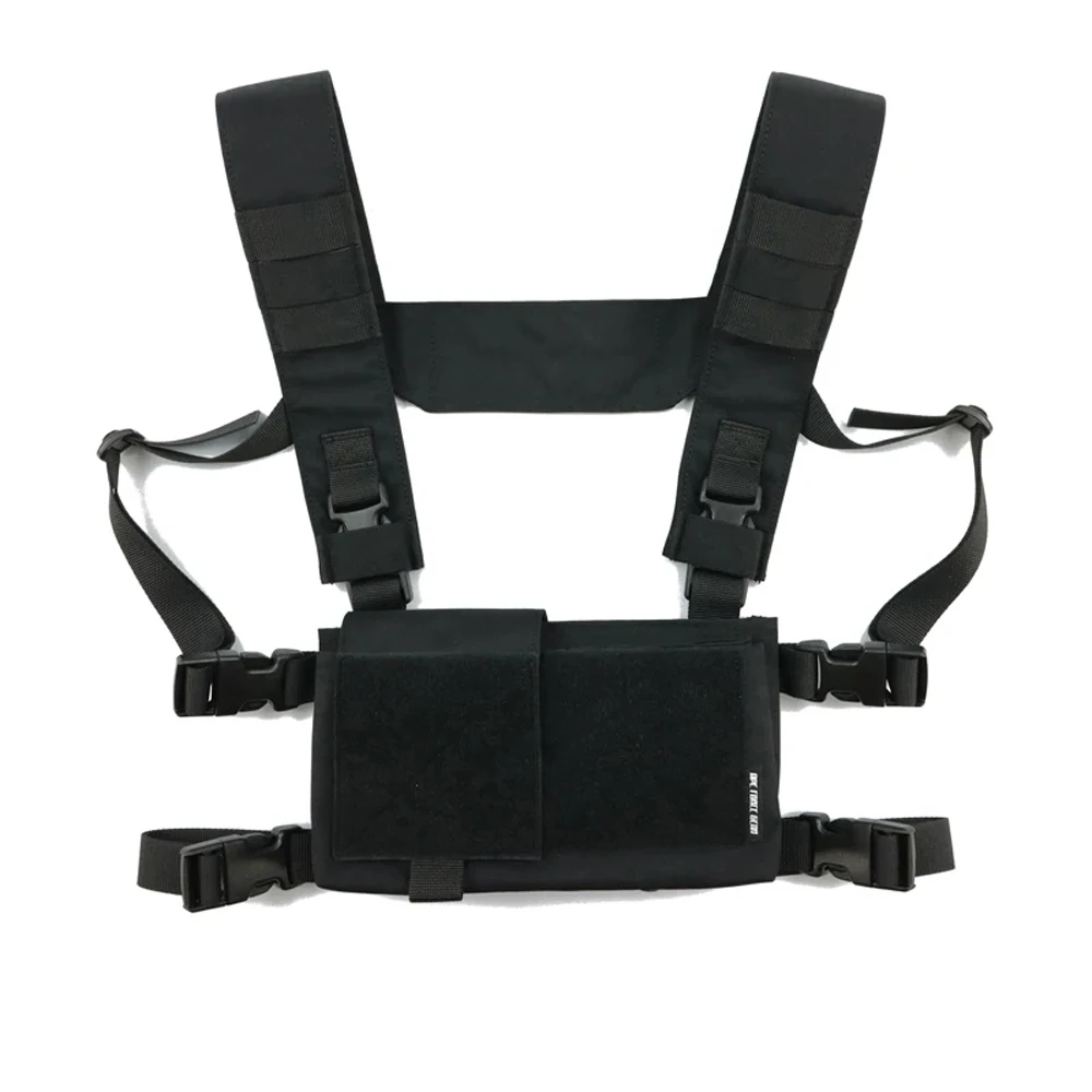 SS สไตล์ MK3 Chest Rig Basics Tactcial หน้าอกแขวนเสื้อกั๊กผสม FCSK LV119 Matte 500D
