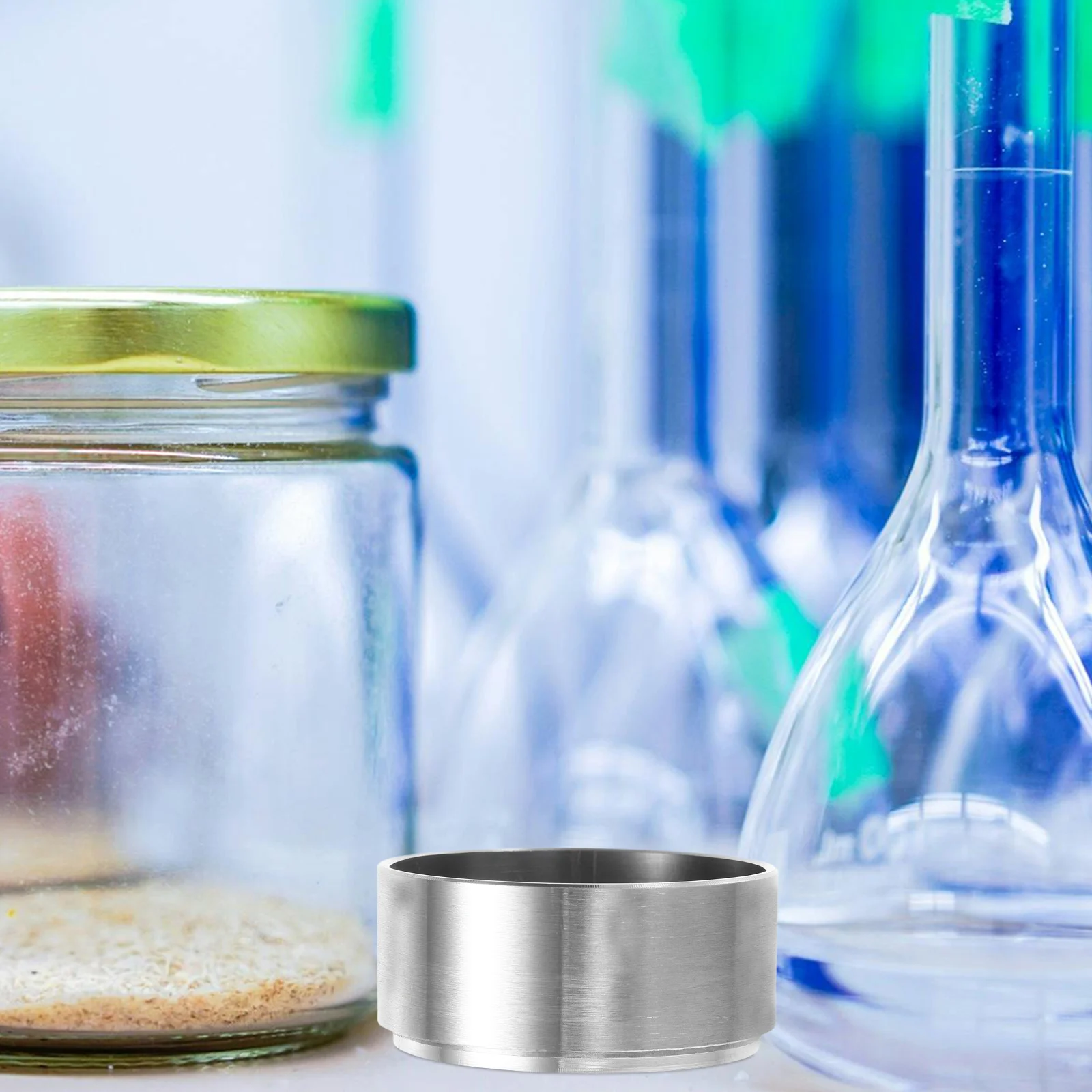 

5Cm Stainless Steel Fine Mesh Precision Lab For Filtering Cells Particles Laboratory Use Small Test Sieve Soil Strainer Sand