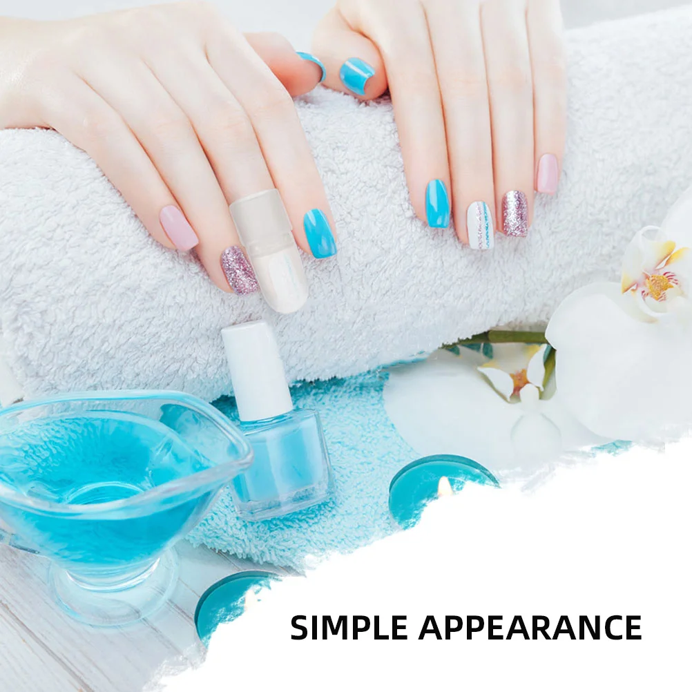 30 stücke Entfernung Werkzeuge Kunststoff Verhindern Verschmieren Nass Polnischen Abdeckungen Für Diy Nail art Maniküre Salon Liefert Nagel Protektoren