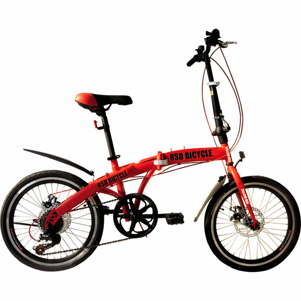 New Style Lightweight Frame Mid Drive Folding Student Bike Girl Crius Velocity Frame Carbon Steel Folding Bicycle