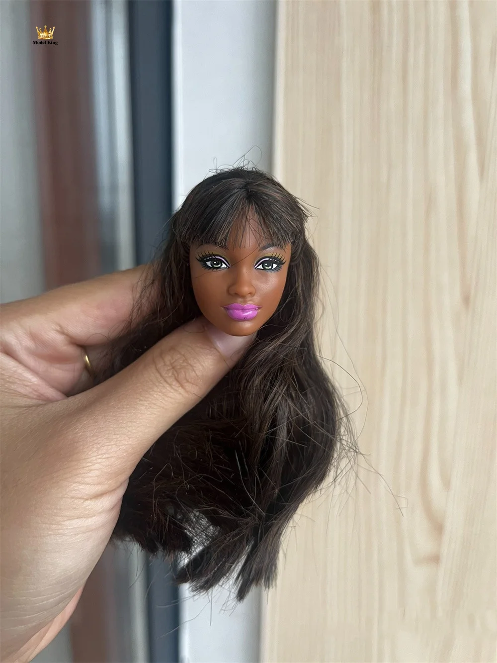 【Default Defects】Original 1/6 Bratz Doll Old Style Rare Long Hair Head About 28CM Action Figure Body Dolls Model For Fans DIY