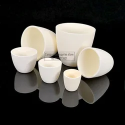 1piece Lab 5ml-750ml Arc Shaped Mafei Furnace Volatile Ceramic Alumina Crucible for Thermal Analysis of Experiment