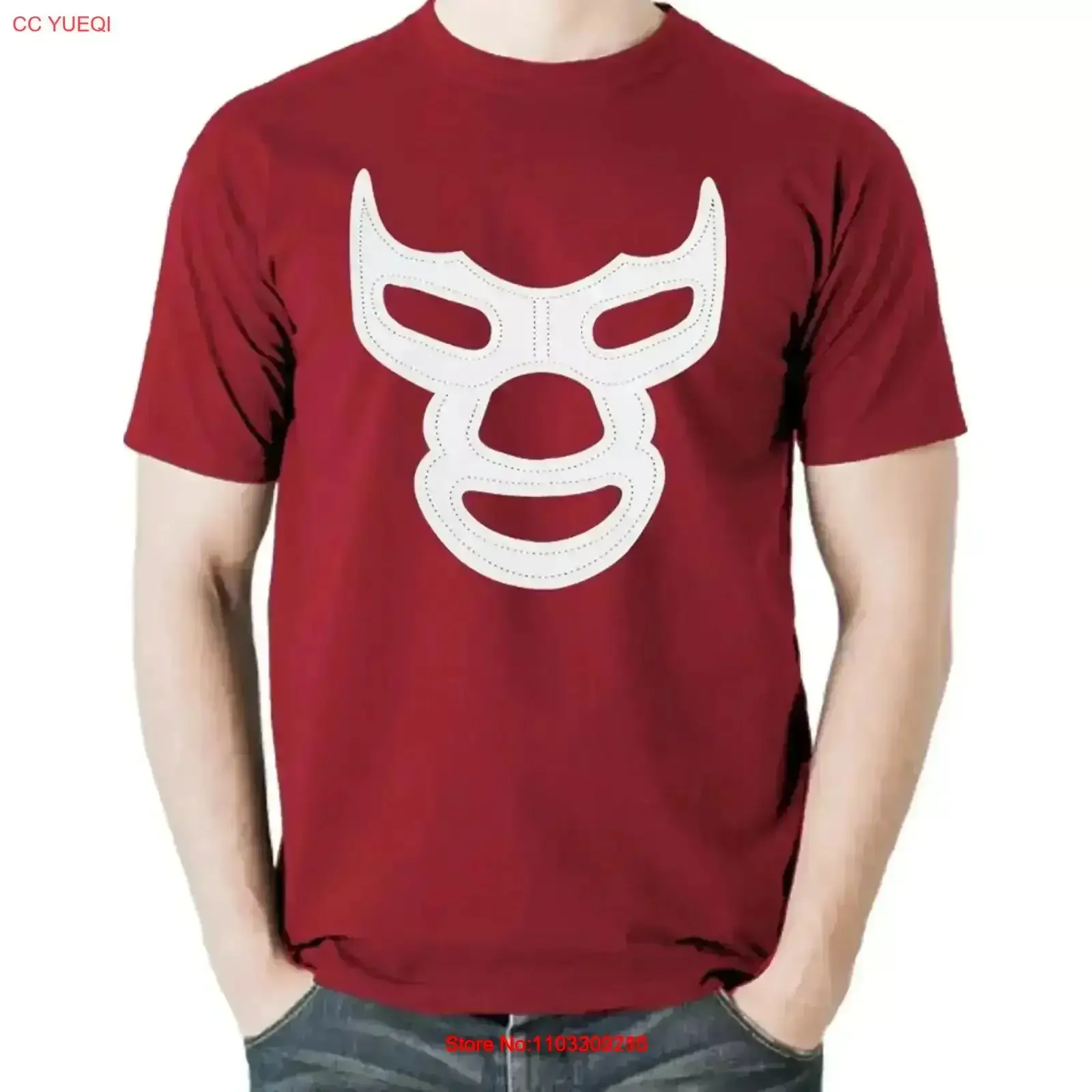 Футболка для фанатов борьбы Blue Demon Lucha Libre Mexicana, новая винтажная, модная дизайнерская одежда в стиле винтаж