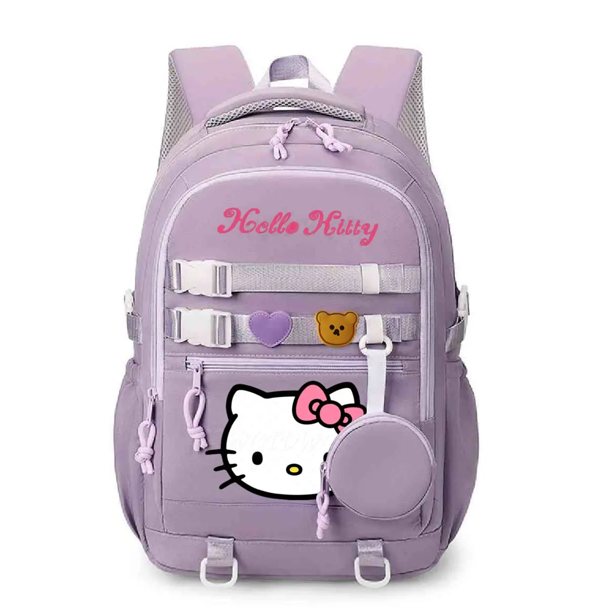 

Hello Kitty Print Backpack Women Girls Laptop Computer Large Capacity School Backpacks Cartoon Chidlren Teenage Packsack Gift
