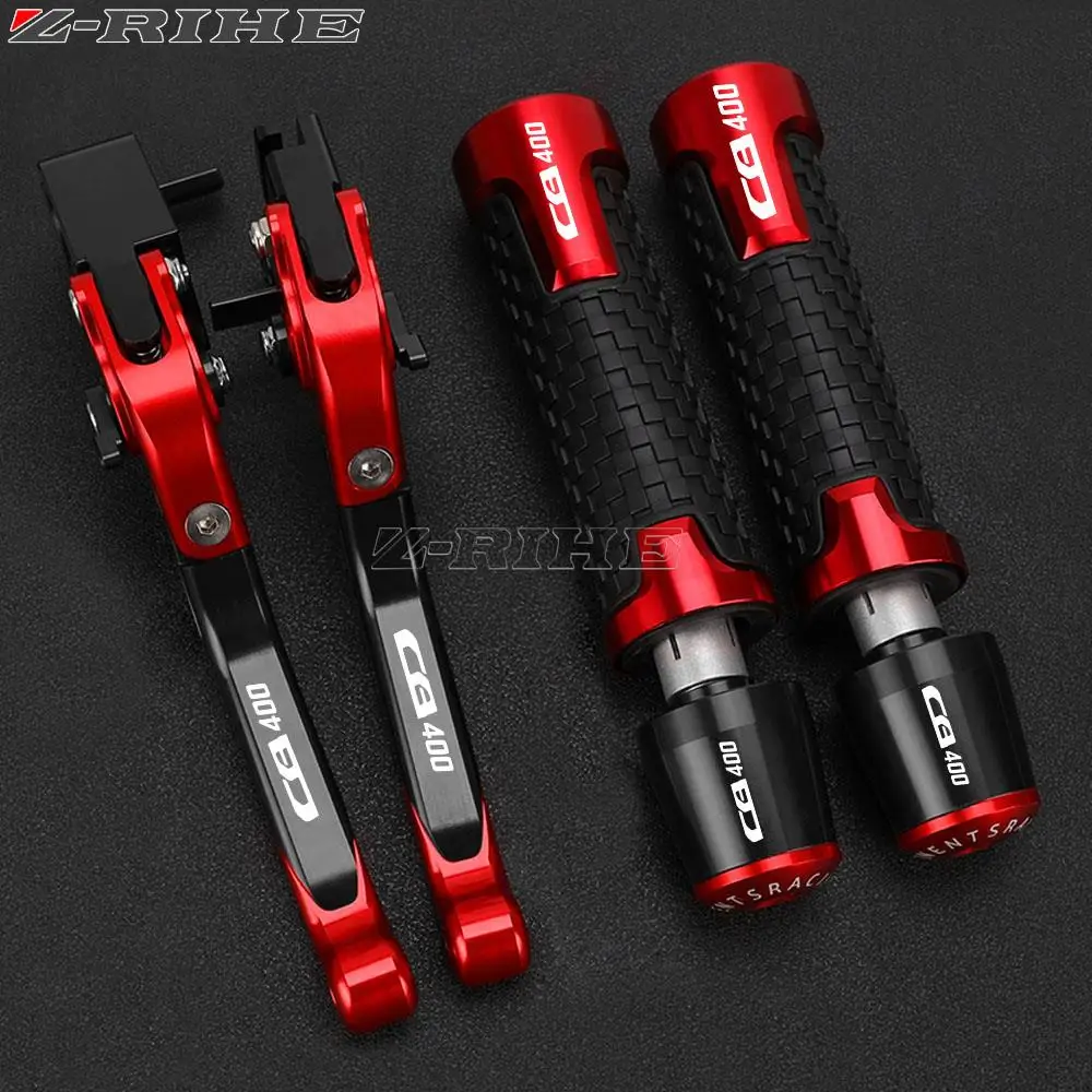 

Motorcycle CB 400 SF VTEC Adjustable Brake Clutch Lever Handle Bar Grips End For HONDA CB400 CB400SF CB400VTEC 1992-1998 CB-400