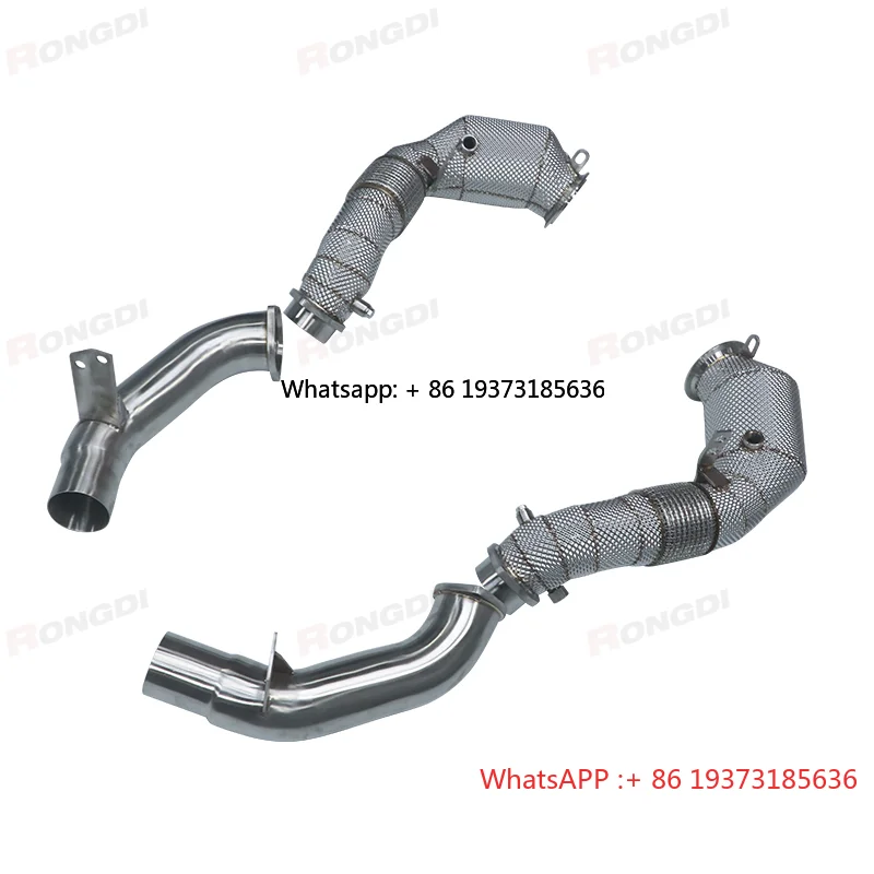 

High Performance for Exhaust Straight Downpipe N63 for BMW M850i M550i G14/G15/G16/G11/G12 4.4T SS304 Stainless Steel