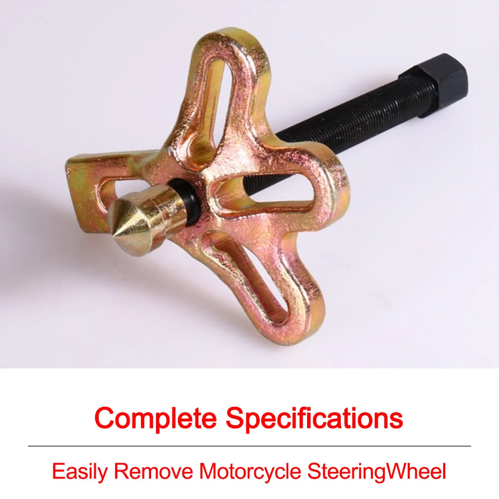 13 Piece Steering Wheel Puller Set Heavy Duty for Motorcycle Truck Steering Wheel Removal with High Hardness Steel Material