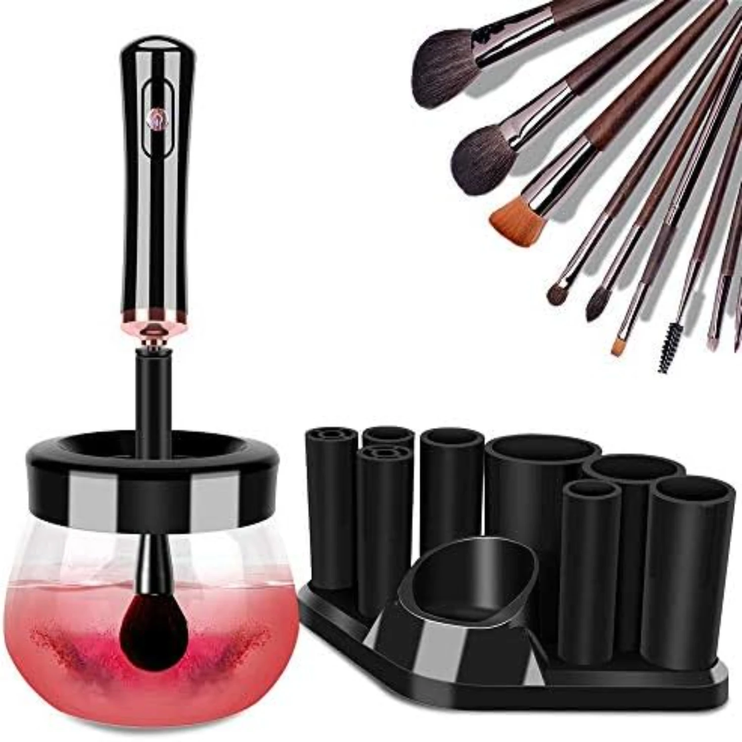 Efficient, powerful, and super-fast Ultimate Makeup Brush Cleaner and Dryer - Perfect for professional artists and beauty enthus